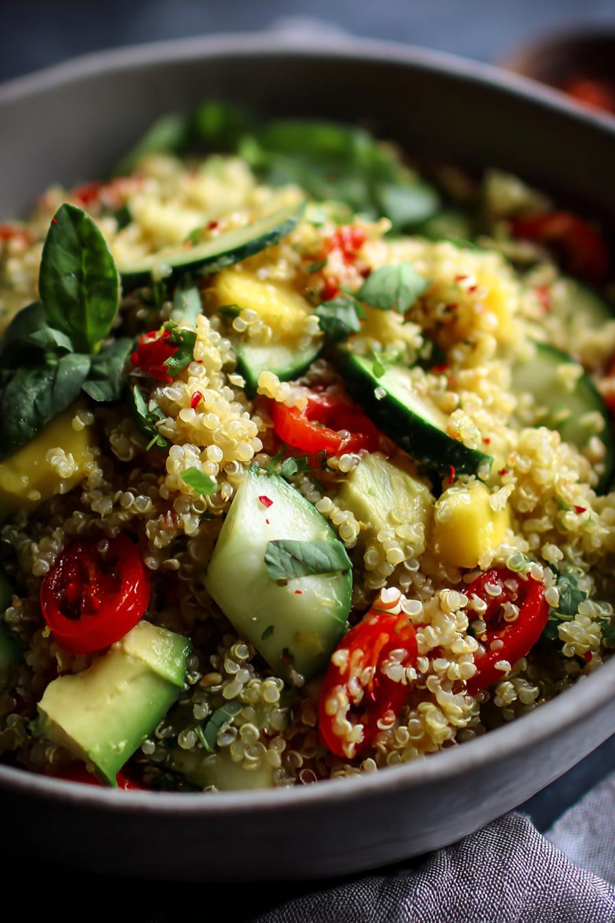 Quinoa Avocado Power Salad