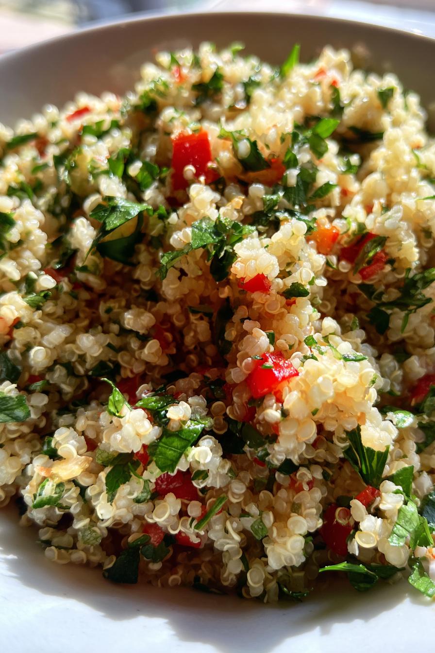 Quinoa Tabbouleh with Herbs