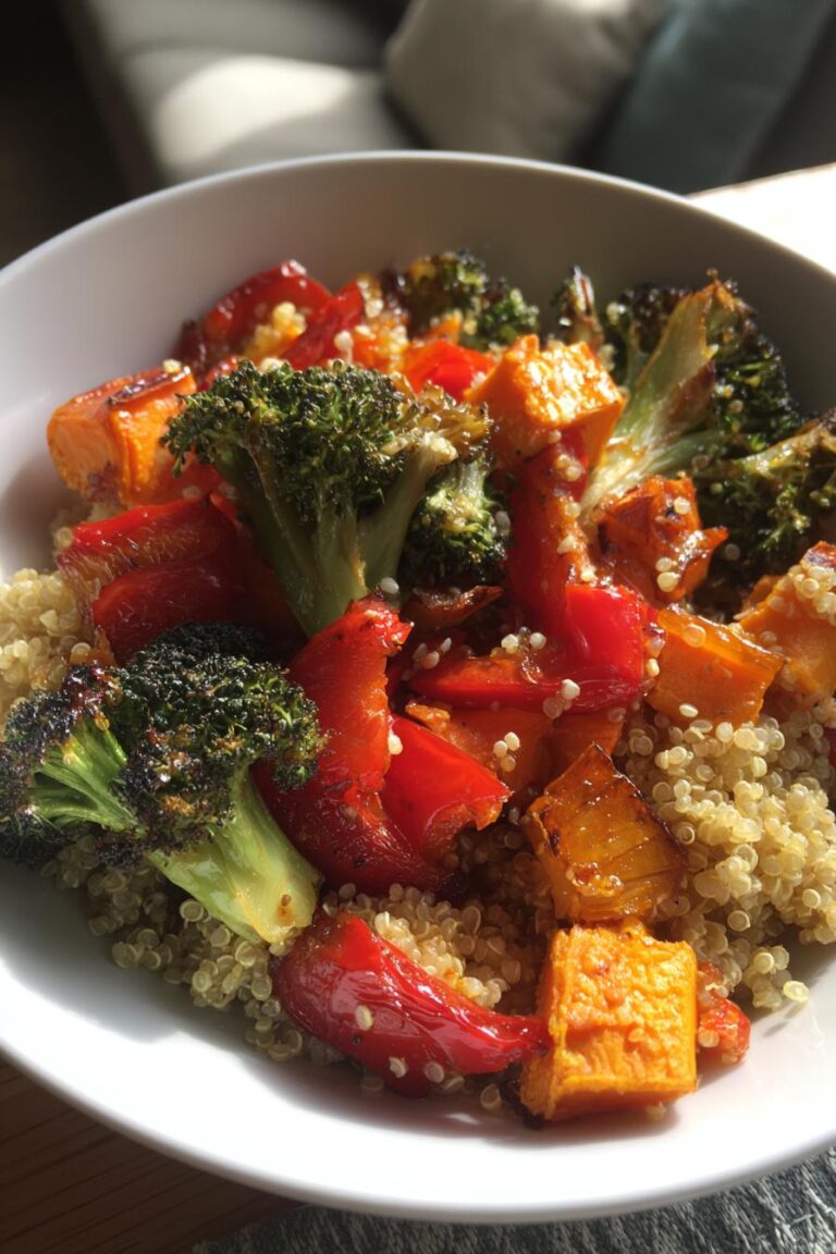 Roasted Vegetable Quinoa Bowl