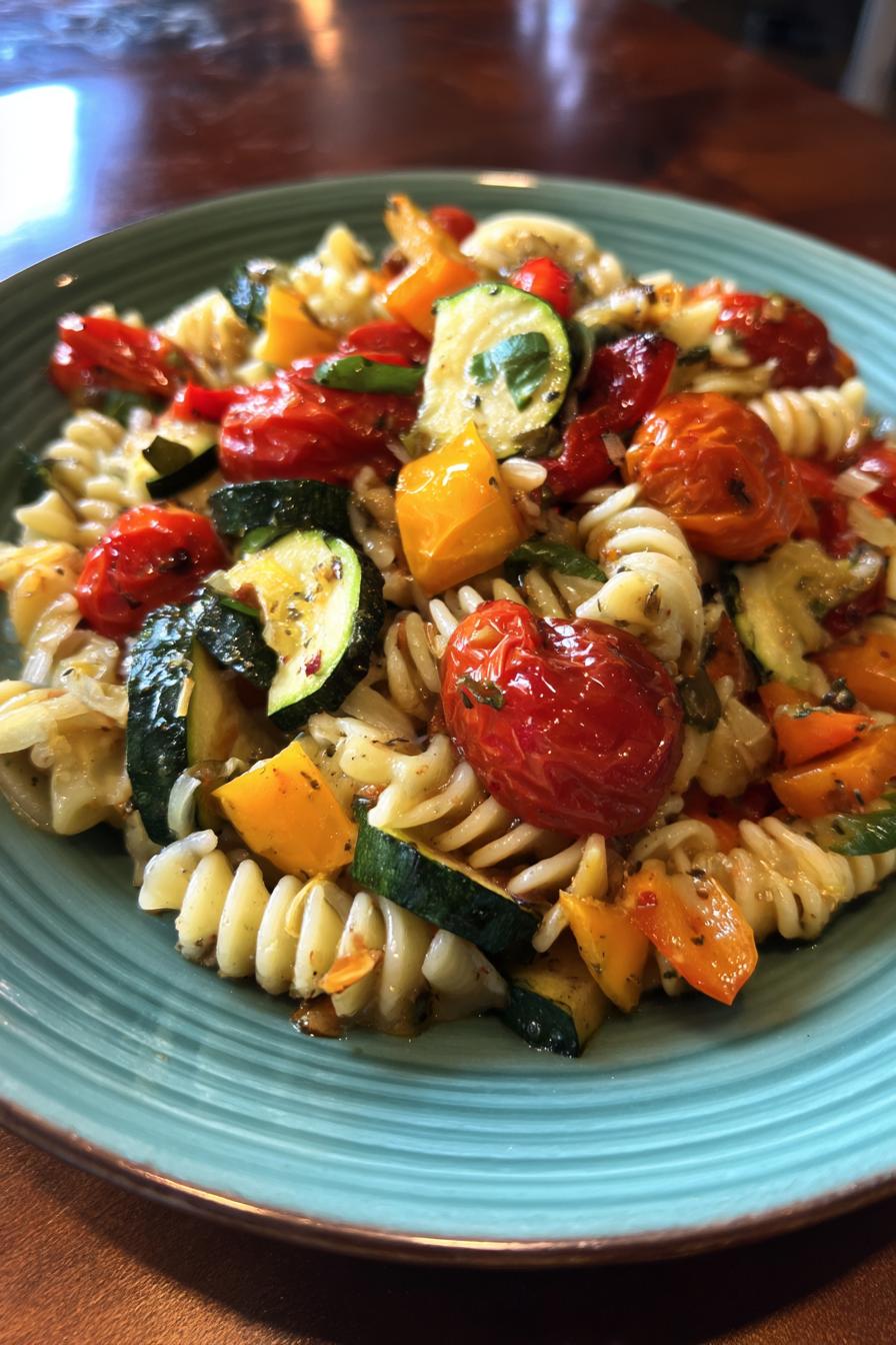 Roasted Veggie Pasta Salad