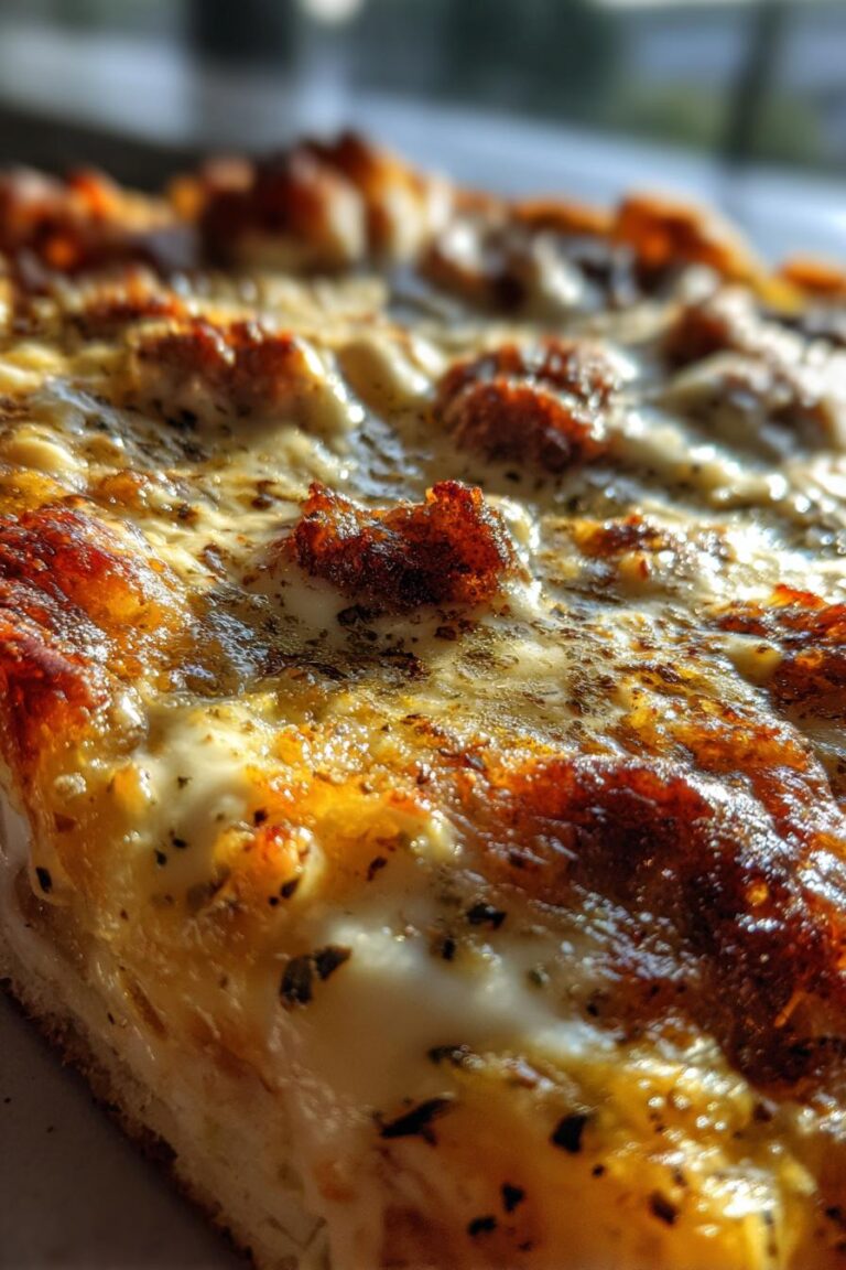 Sausage Gravy Breakfast Pizza