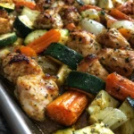 Sheet Pan Garlic Butter Chicken and Veggies