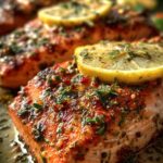 Sheet Pan Lemon Herb Salmon