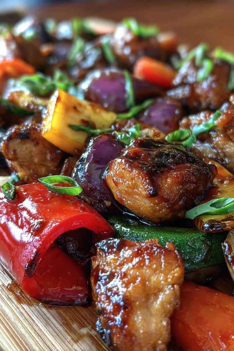 Sheet Pan Teriyaki Chicken and Veggies