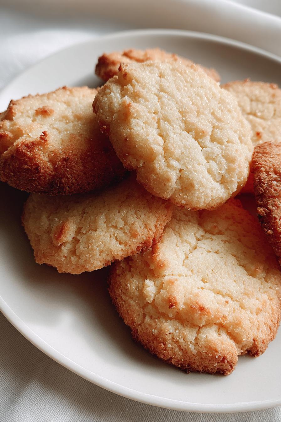 Simple 3-Ingredient Sugar Cookies