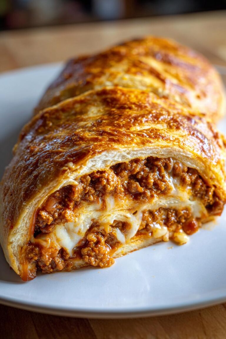 Sloppy Joe Stromboli