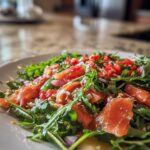 Smoked Salmon Arugula Salad