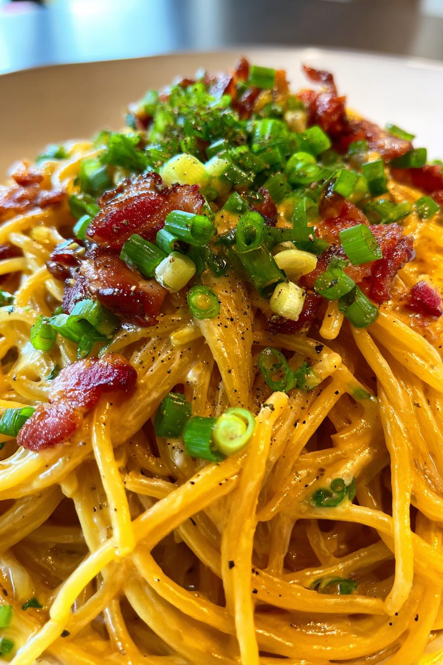 Spicy Miso Carbonara