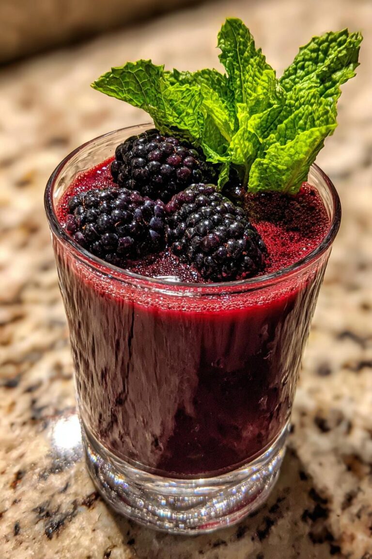 Spooky blackberry elixir