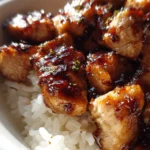 Sticky Chicken Rice Bowls