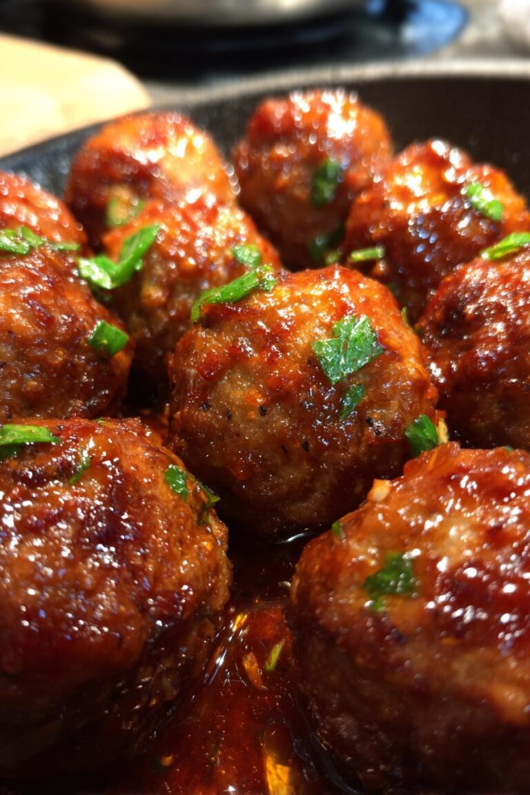 Sweet Chili Turkey Meatballs