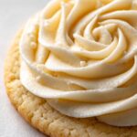 The BEST Buttercream Sugar Cookie Frosting Recipe -The Food Charlatan.