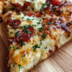 Thin crust pizza dough