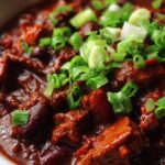 This slow cooker chili recipe will leave the crockpot