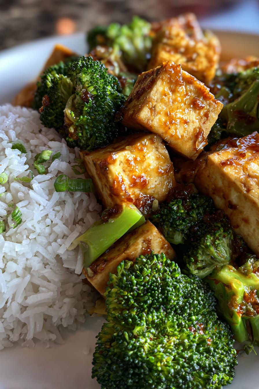 Tofu & Broccoli Stir-Fry