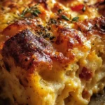 Tomato Soup Grilled Cheese Casserole