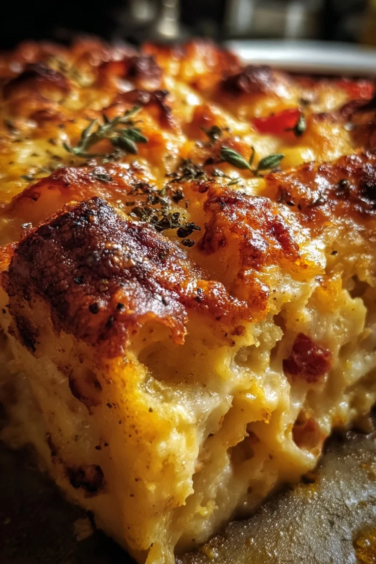 Tomato Soup Grilled Cheese Casserole