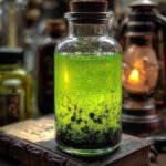 Toxic green potion