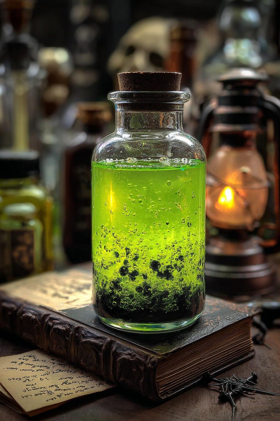 Toxic green potion