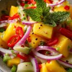 Tropical Mango Pineapple Salad
