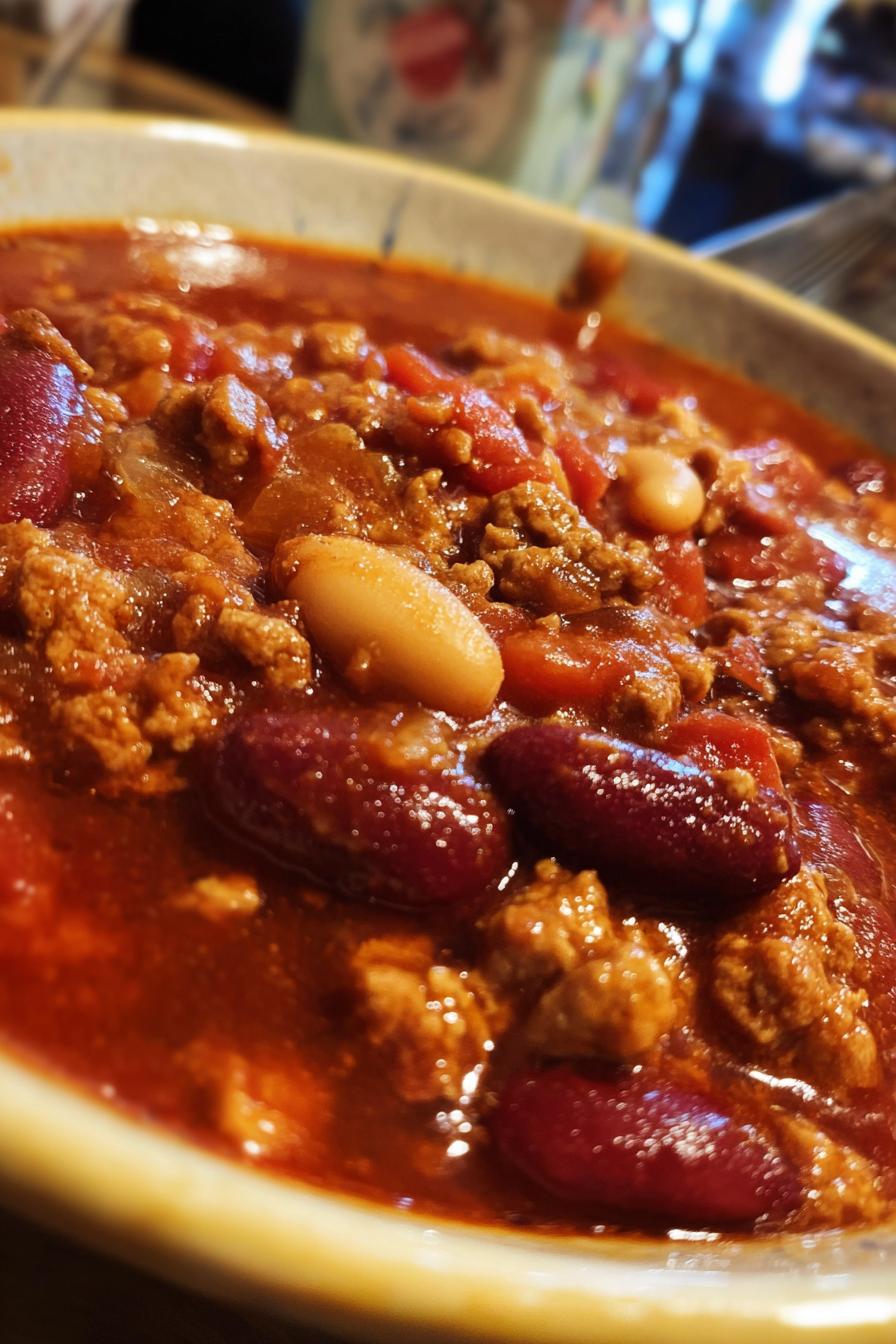 Turkey Chili with Beans