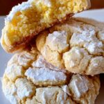 Vegan Lemon Crinkle Cookies