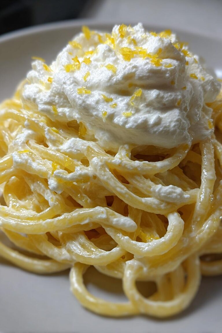 Whipped Lemon Ricotta Pasta (Gluten Free)