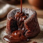 Witches’ cauldron molten cake