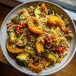 autumn quinoa salad with roasted squash