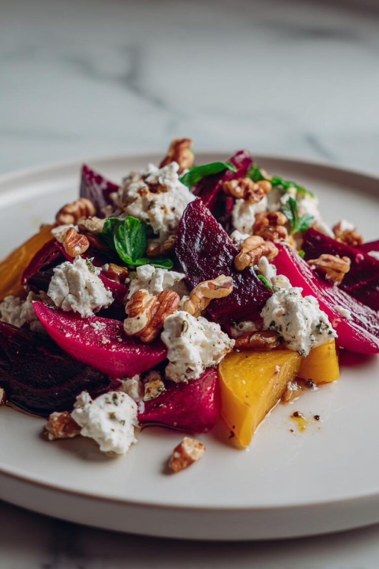 beet salad with goat cheese