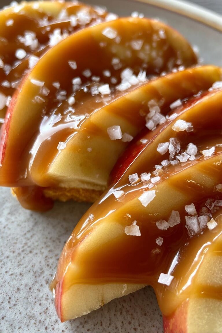 caramel apple dessert