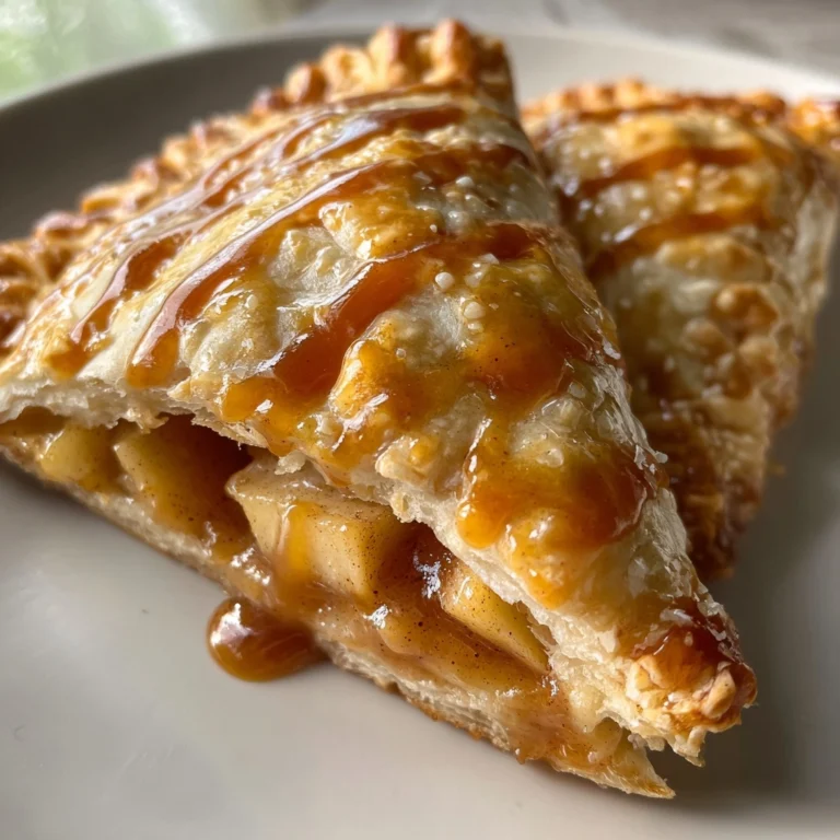 caramel apple hand pies