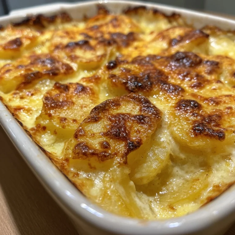 cheesy au gratin potatoes