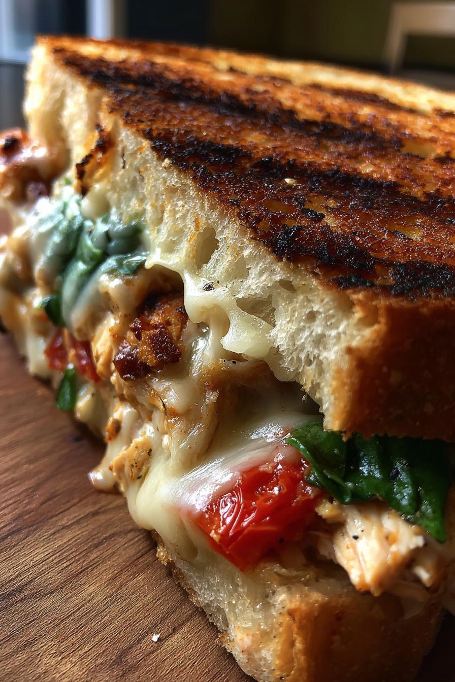 chipotle chicken panini