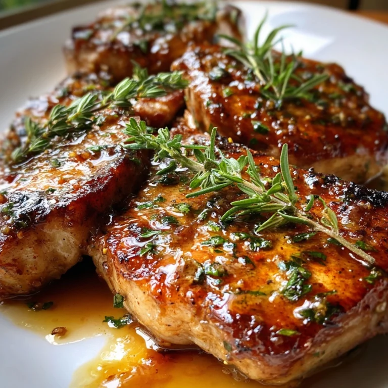 cider glazed pork chops