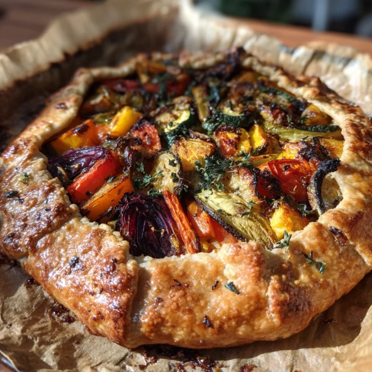 harvest vegetable galette
