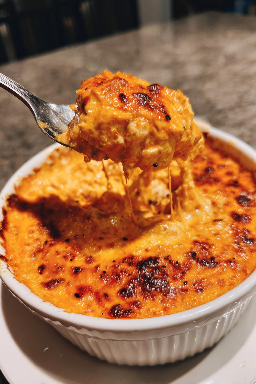 keto buffalo chicken dip