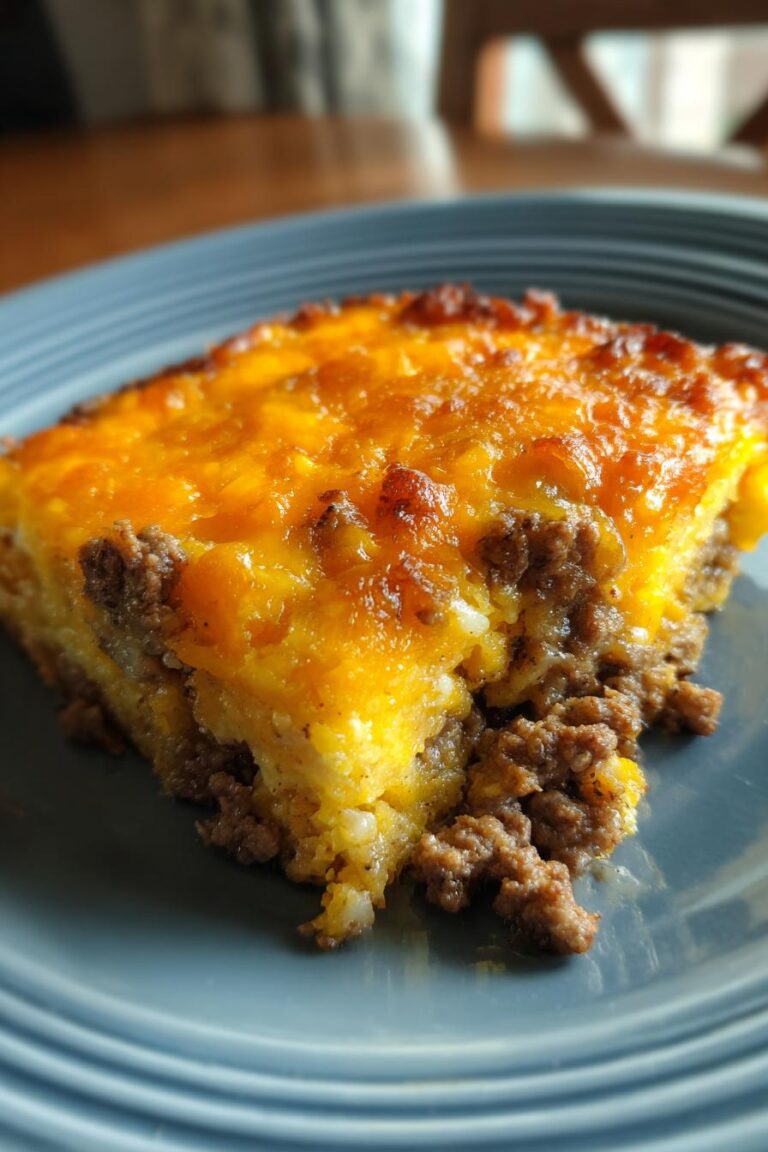 keto cheeseburger casserole