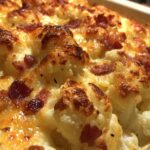 keto loaded cauliflower bake
