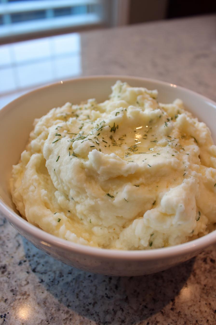 keto mashed cauliflower