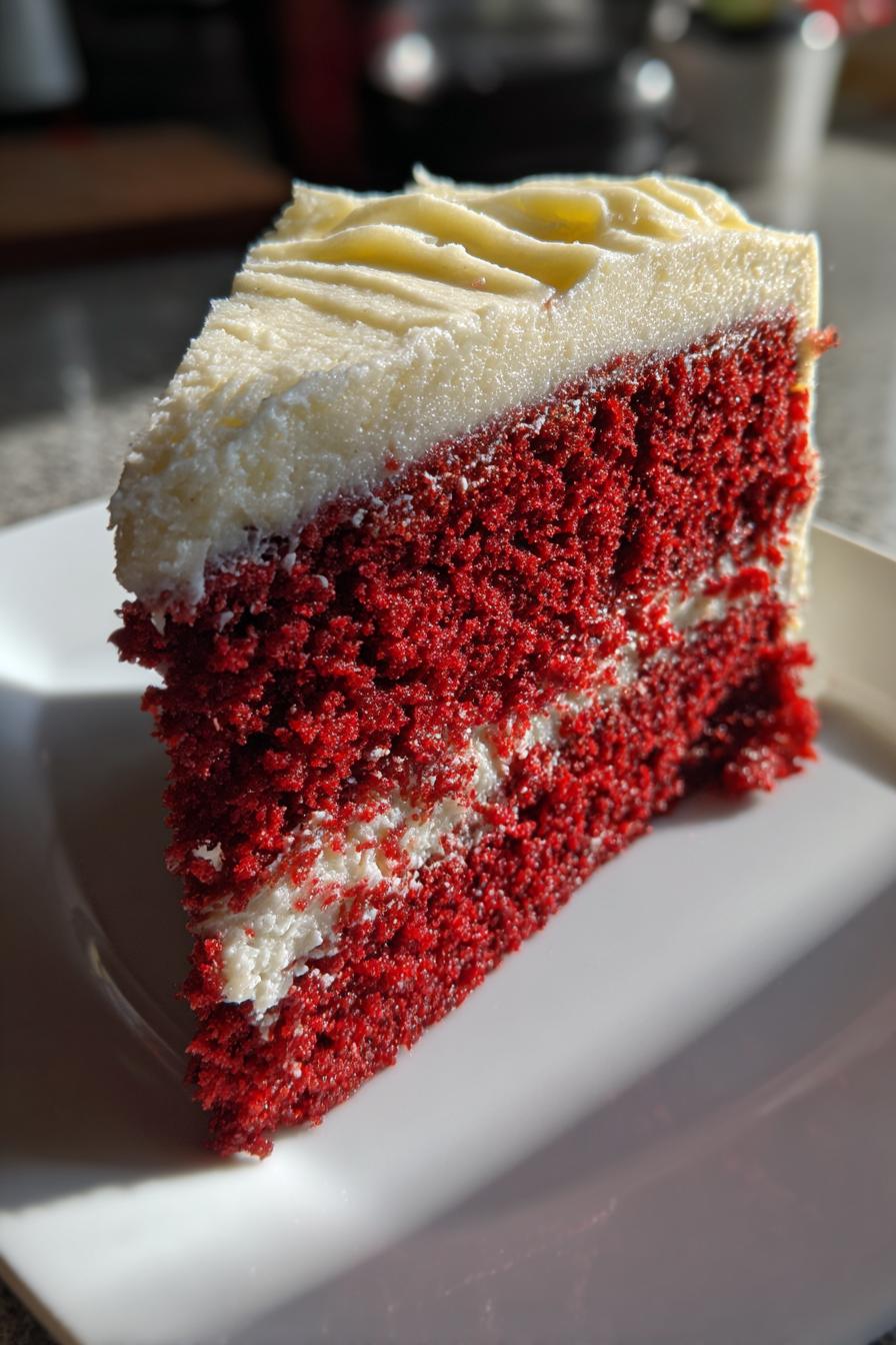 keto red velvet cake