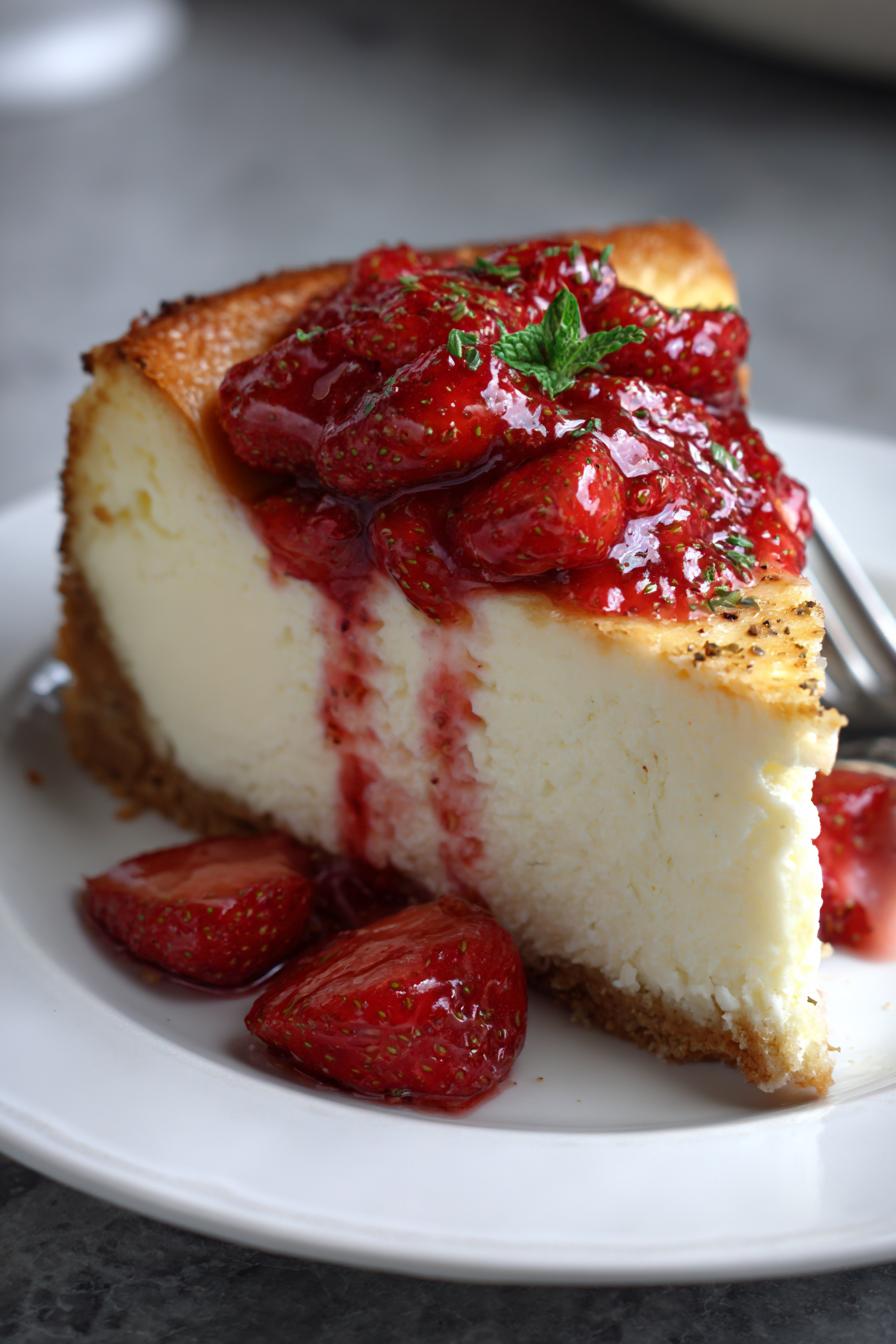 keto strawberry cheesecake