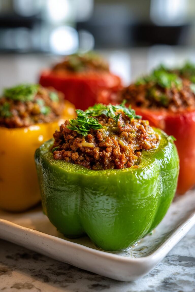 keto stuffed bell peppers