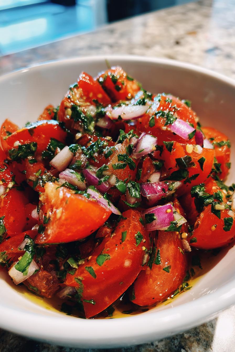 moroccan tomato salad
