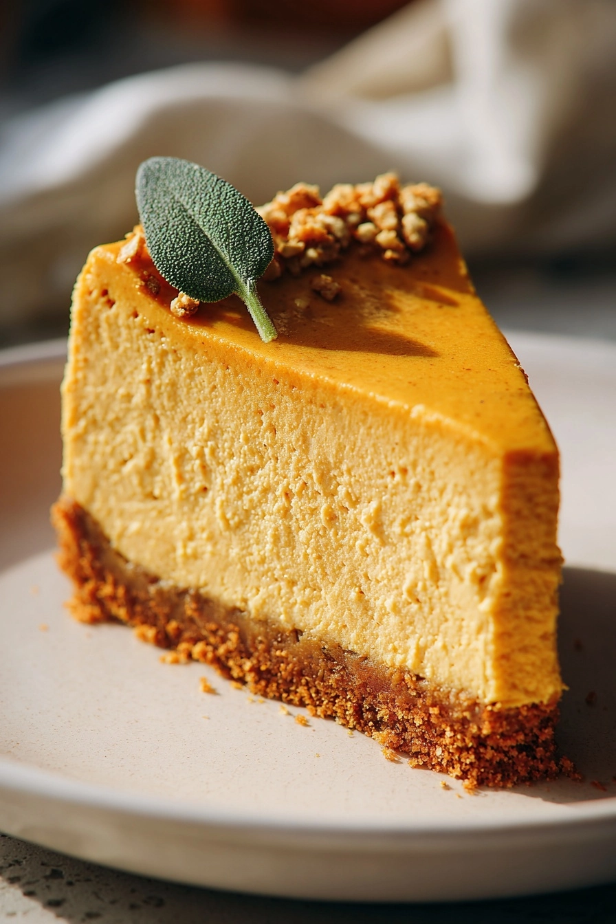 no bake pumpkin cheesecake 2
