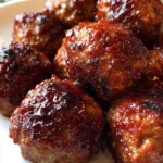oven baked bbq meatballs recipe