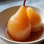 poached pears