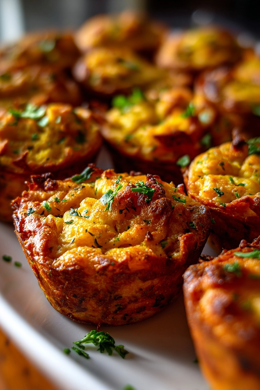 pumpkin shaped mashed potato bites