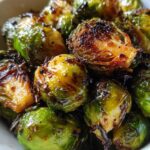 roasted brussels sprouts with balsamic
