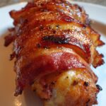 Air Fryer Bacon Wrapped Chicken